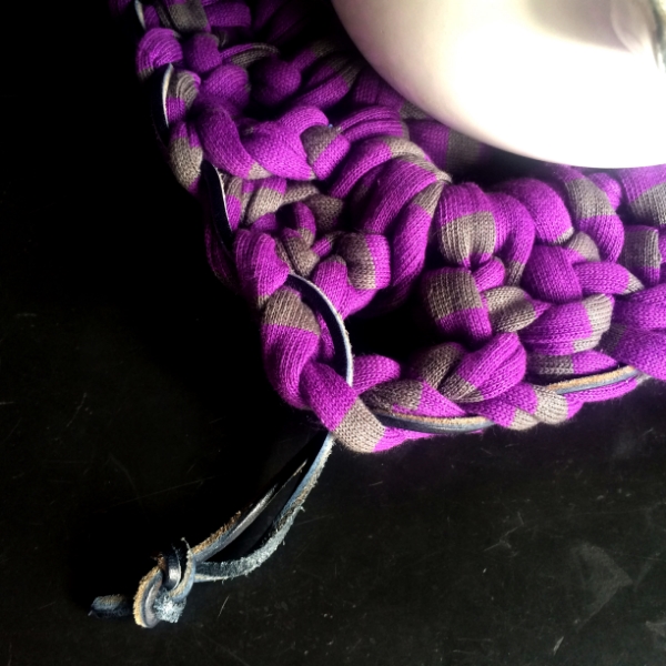 sac filet portzic rouge et bleu